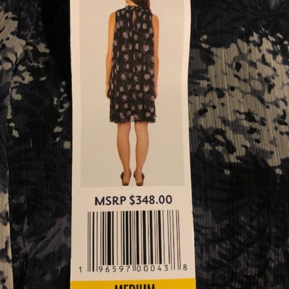 Joie Baltic Print Mini Dress NWT Size Medium - Picture 5 of 8